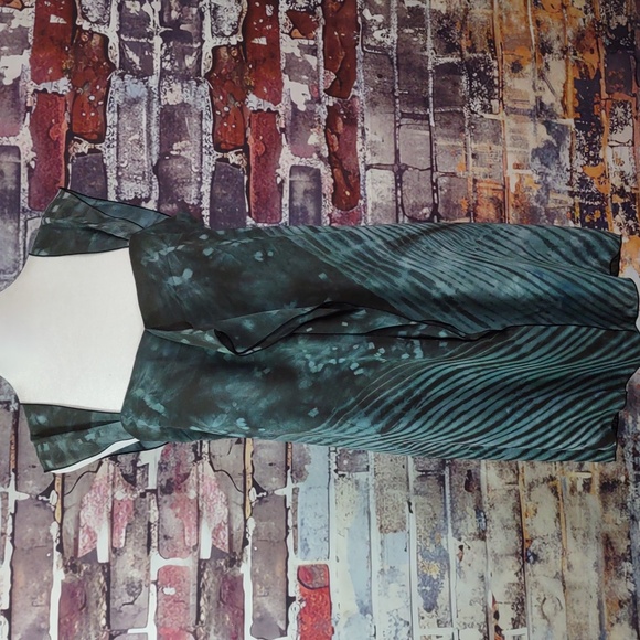 Creative Couture By Linda Silk Dress - Picture 1 of 7